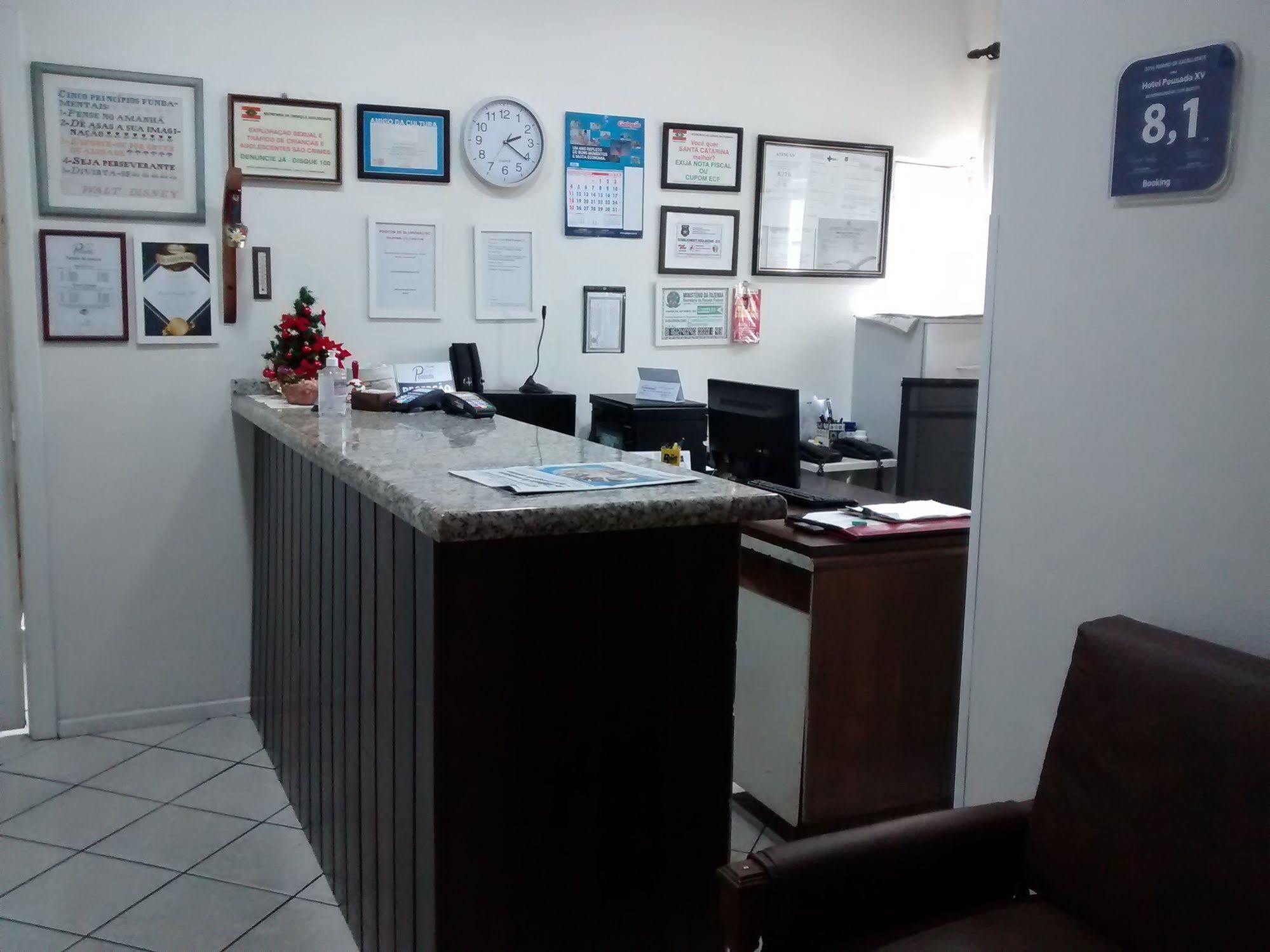 Hotel Pousada XV Blumenau Ngoại thất bức ảnh